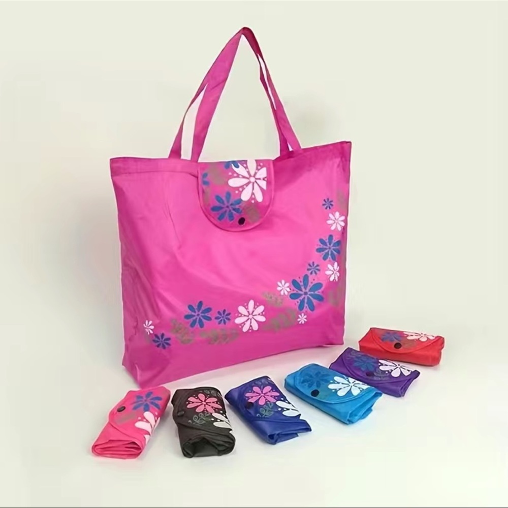 Pink Reusable Shopping Bag /Tote